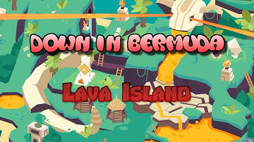 Down in Bermuda - Lava Island Full Walkthrough and the Red Key Puzzle [Apple Arcade]