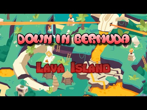 Down in Bermuda - Lava Island Full Walkthrough and the Red Key Puzzle [Apple Arcade]