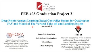 Deep Reinforcement Learning Based Controller Design for Models of Quadcopter UAV and  VTOL System