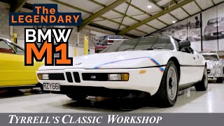 BMW M1  the Munich Masterpiece (with a little help from Lamborghini!) | Tyrrell's Classic Workshop
