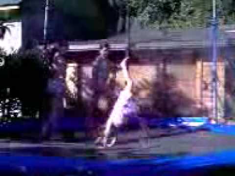 robin maya lara trampoling