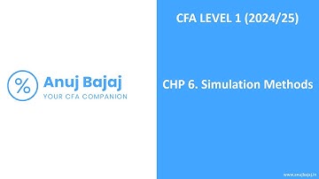 CFA LEVEL 1 (2024/25) - QUANTS - CHP 06
