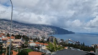 Madeira - Driving from Funchal up to the hills