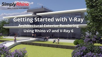 Getting Started with V-Ray - Architectural Exterior Rendering with Rhino v7 and V-Ray 6