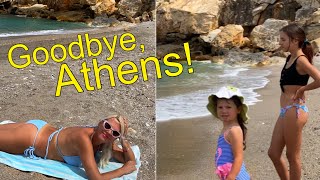 Мы решили не ехать домой. ЕДЕМ В ГОРЫ! Going to the MOST BEAUTIFUL PLACE in GREECE!