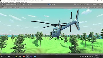 How to instantiate a GameObject in Unity-3D (Helicopter Game Part 2)