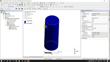 Lesson 12   Thermal Analysis in Ansys Workbench