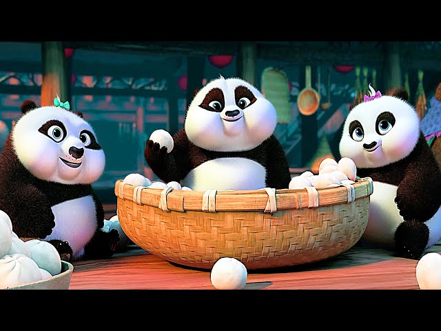 All the Funniest Scenes from Kung Fu Panda 1 + 2 + 3 🐼🥊 class=