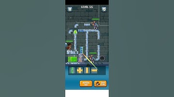 How To Loot 2 _ Hero Rescue & PinPull Game Pipe Connect Mode Level 55