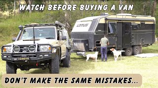 Buying a Caravan? Things we wish we knew before buying our LOTUS van