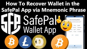 How To Recover Wallet in the SafePal App via Mnemonic Phrase | Crypto Wallets Info