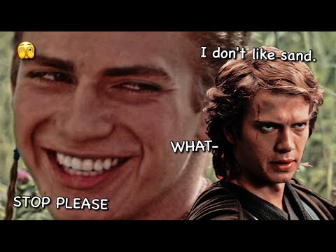 anakin being a cringey mess for 2 minutes