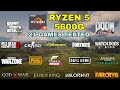 Ryzen 5 5600G Vega 7 & 16GB RAM - 21 New Games Tested in 2022