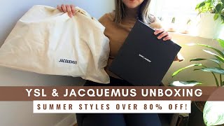 YSL Saint Laurent \& Jacquemus Unboxing | Summer Styles 2024