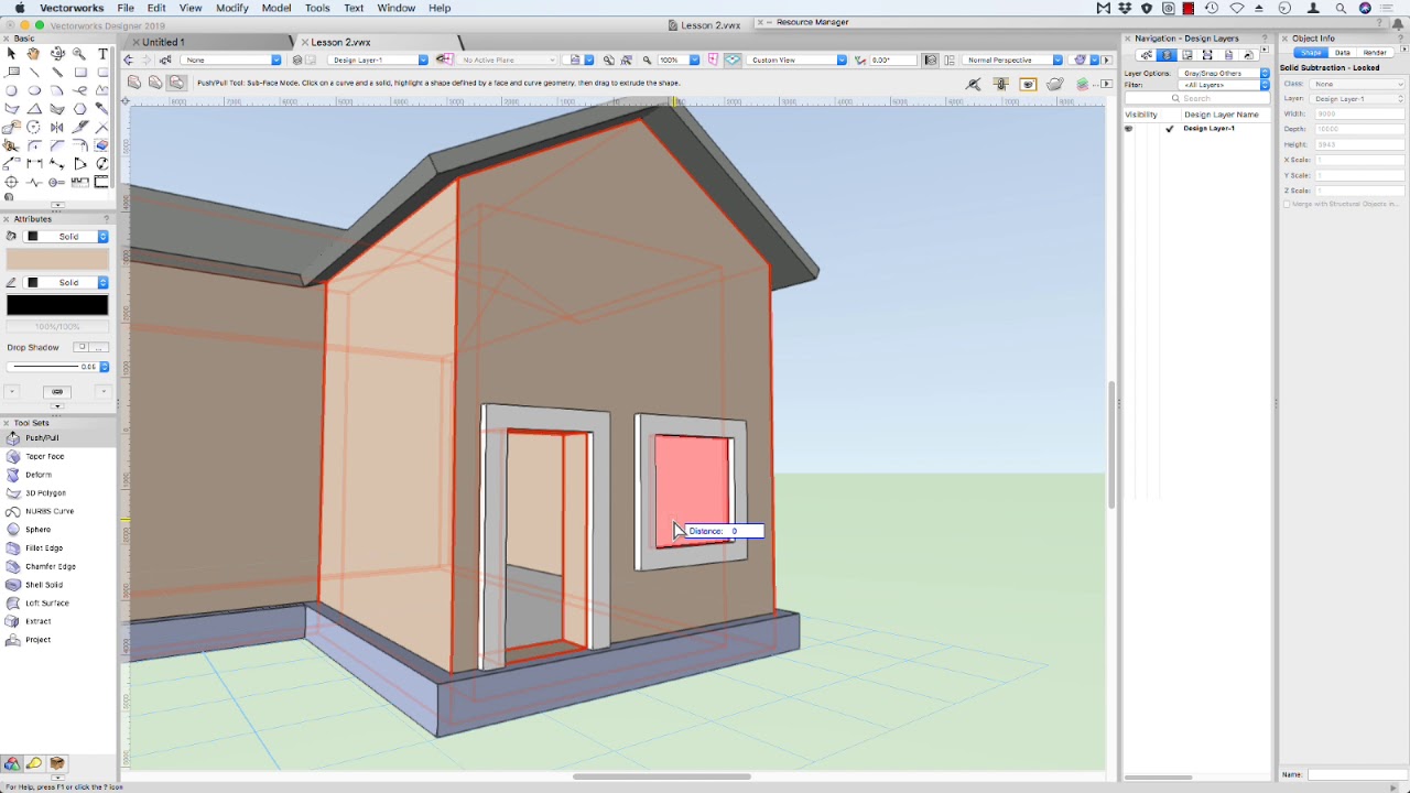 Quickstart to Vectorworks Part 3 - YouTube