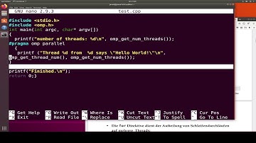 OpenMP get Number of Threads