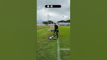 Retos de Futbol ⚽️🔥| Pase por arriba de la Mini portería y gol #futbol #deportes #soccer