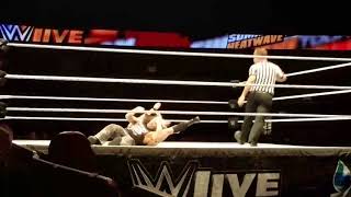 WWE live Bismarck N.D. "Woken" Matt Hardy vs Mojo Rawley