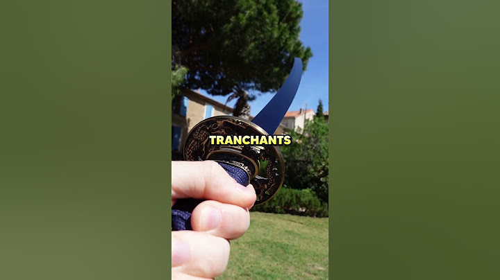 Les épées européennes sont-elles meilleures que les katanas ?