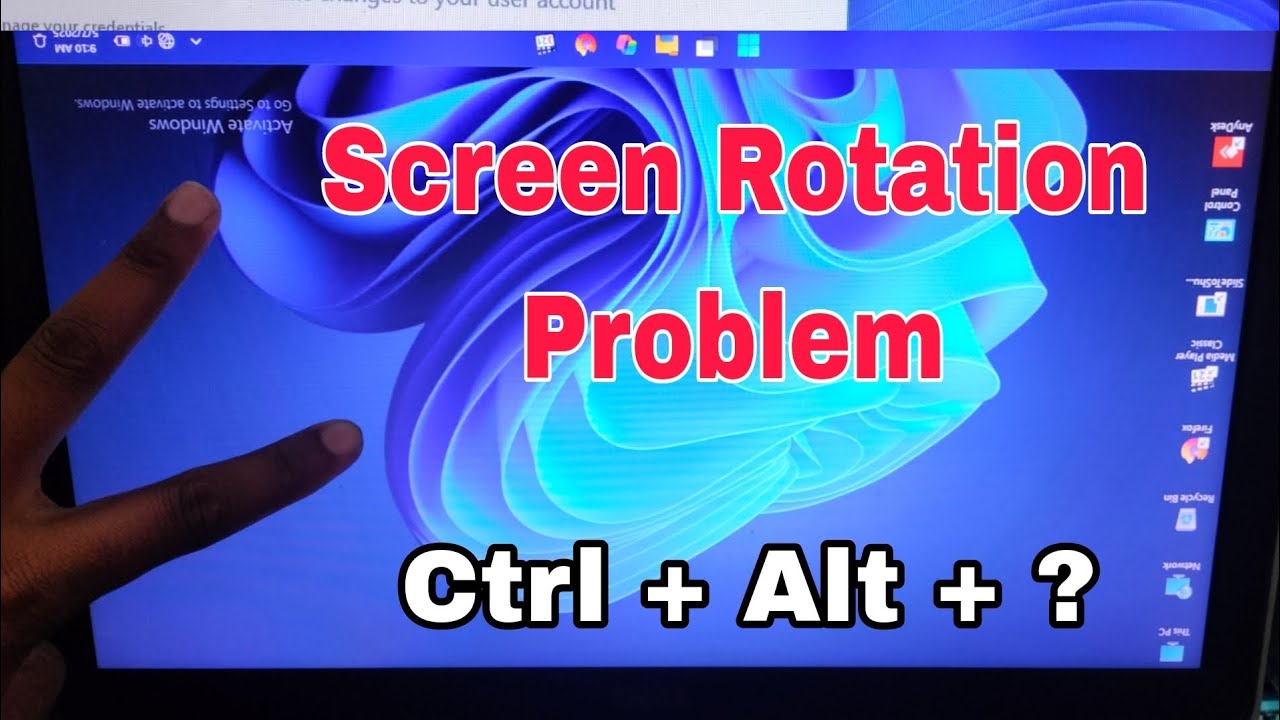 How to Fix Automatic Screen Display Rotation Problem in Windows 11 ...