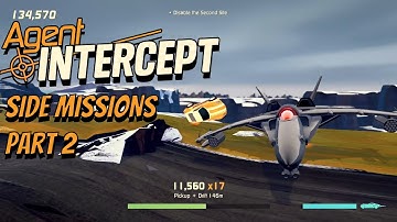 Agent Intercept - All Side Missions Play Through Part 2 (Car Driving Spy Game)