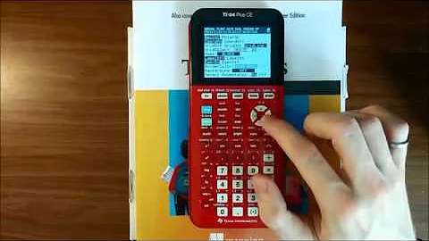 TI 84 Plus CE Part 2 Basic Graphing