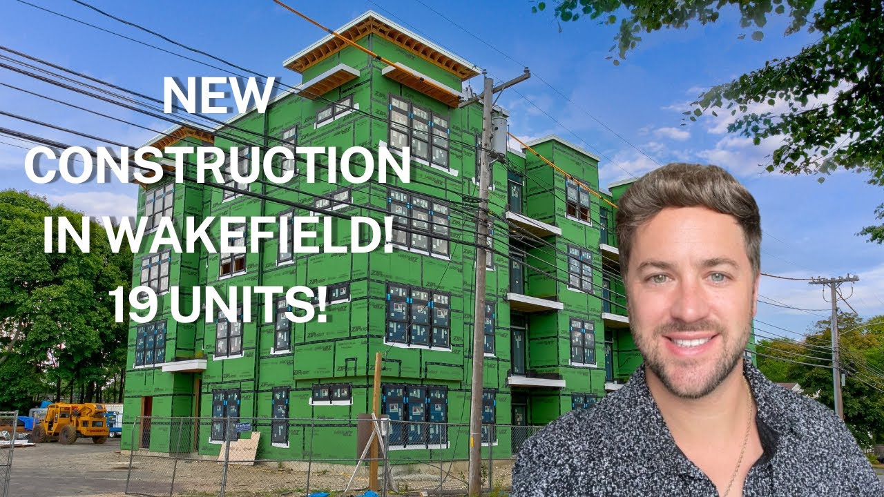 Sneak peak at NEW CONSTRUCTION in Wakefield, MA! 19 LUXURY APARTMENTS coming soon!