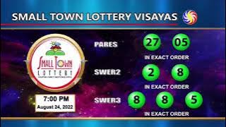 9PM DRAW WEDNESDAY AUGUST 24, 2022 LOTTO RESULTS TODAY 6/45 6/55 2D 3D 4D STL VISAYAS #SHORT #SHORTS