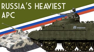 Russia's Heaviest APC | BTR-T Modern Russian T-55 Based APC