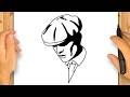 Como Desenhar o Peaky Blinders | Passo a Passo Simples e Fácil