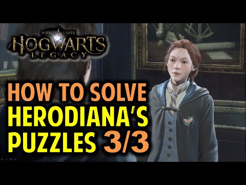 How to Solve Herodianas Puzzles 3/3  (Hogwarts Legacy)