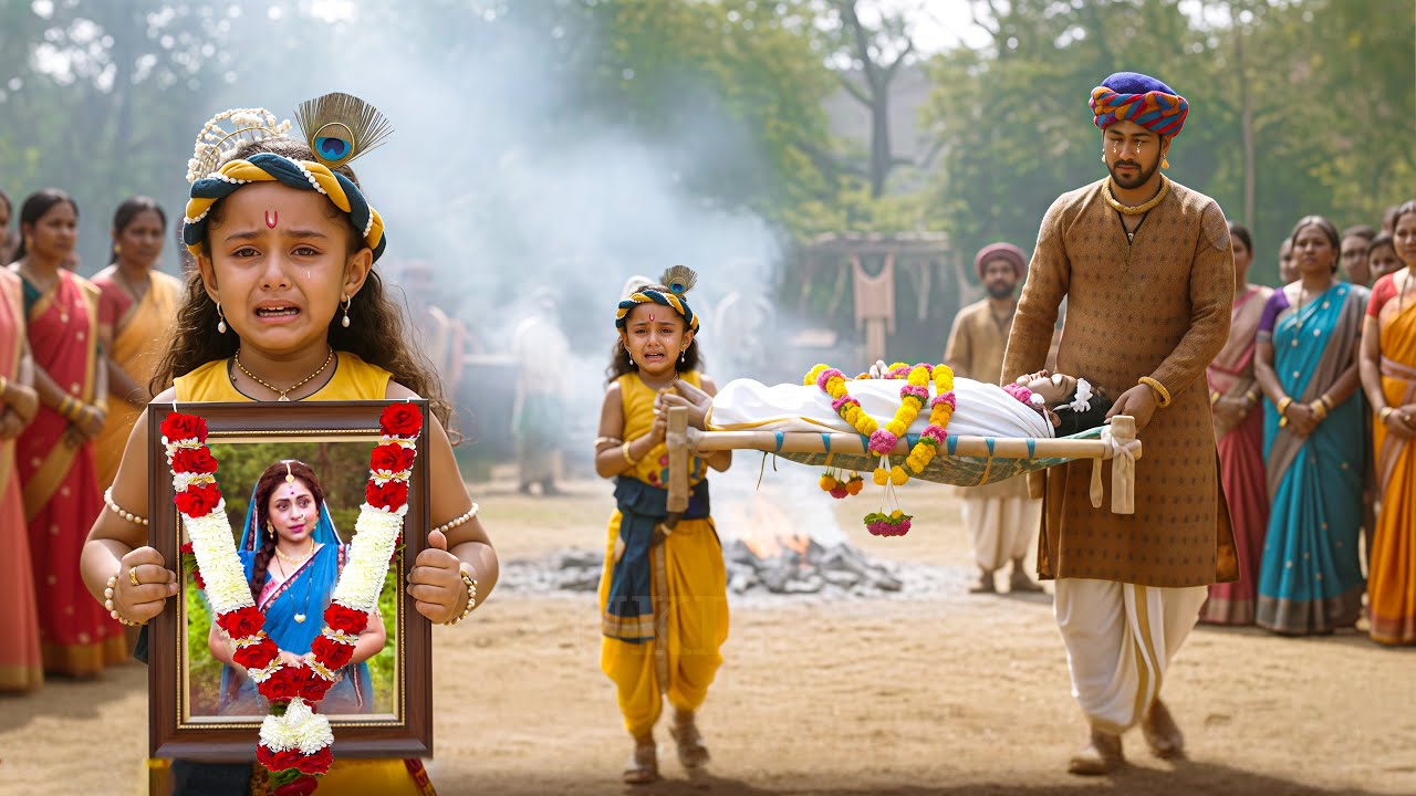 मां यशोदा के मरने पर बाल कृष्णऔर नन्द बाबा का रो-रो कर हुआ बुरा हाल ! | Yashomati Maiyaa Ke Nandlala