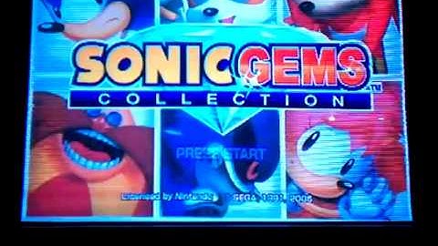 Sonic Gems Collection Trailer