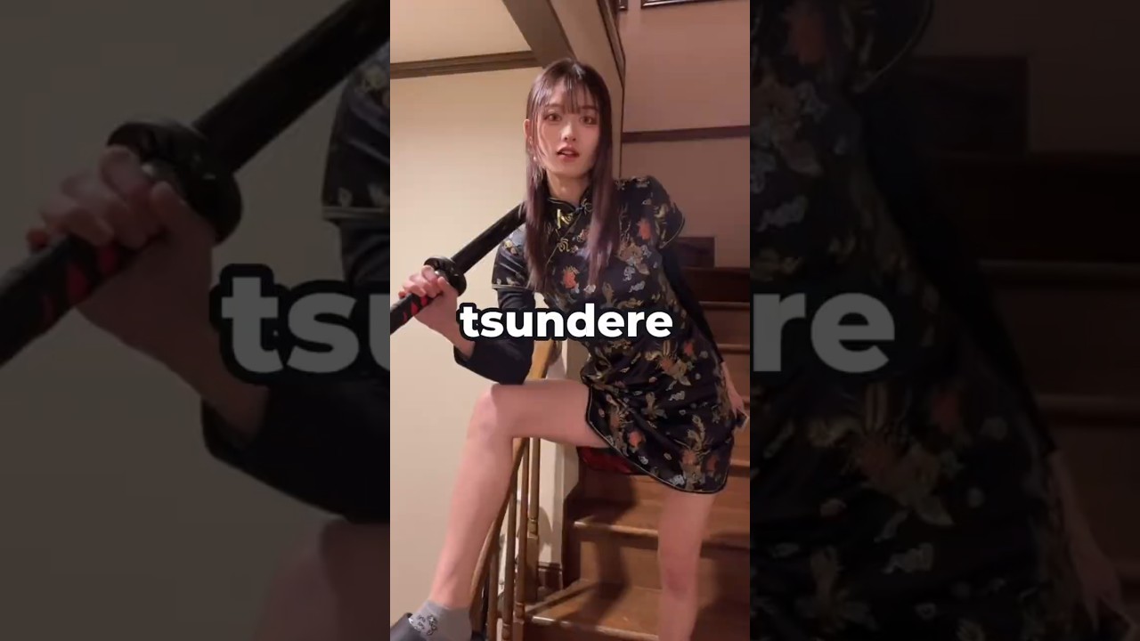 Феномен необычного японского кафе &laquo;цундэрэ&raquo; #Япония #шорты #цундэрэ