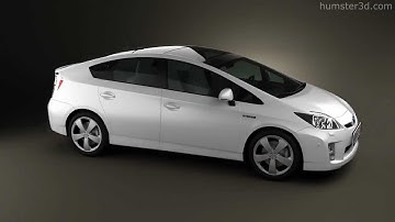 Toyota Prius 2010 3D model by 3DModels.org