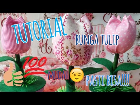 Video: Cara Menjahit Bunga Tulip Dengan Tangan Anda Sendiri