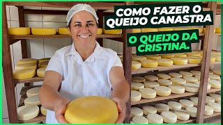 COMO FAZER O QUEIJO CANASTRA\O QUEIJO DA CRISTINA.