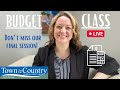 Plan Your Budget for June 2023 (FINAL BUDGET SESSION OF OUR SERIES!) LIVE!