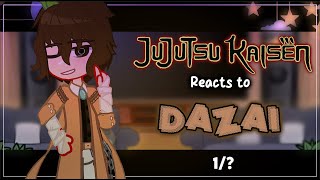 JJK Reacts To Dazai As A New Teacher - 1/? - JJK/BSD X Gacha Club - ʟɪʟᴀᴄ-ᴀᴍᴇᴛʜʏsᴛ