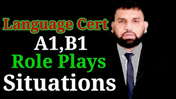 Language Cert Speaking|How to solve situatuons in Language Cert|Language Cert Role Play|situationsA1