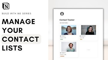 How to manage your contact lists in Notion: A complete guide on how to build (+ free template)