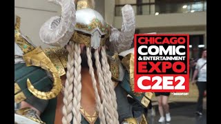 C2E2 2025 [VLOG] COSPLAYERS DID WHAT!!???! CRAZZYYYY!!!! ARIANA GRANDE IS HERE!!?!?!?!?!? VADOOOSH!!