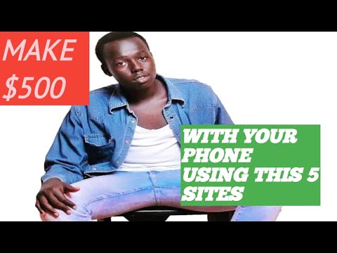 Make money online with your phone with this sites. - YouTube