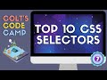 Top CSS Selectors You Should Know - Colt's Code Camp