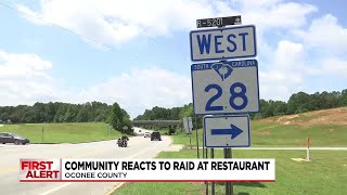 Community reacts to raid at Oconee County restauarant