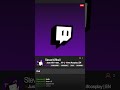 Twitch logo caught in 4k twitch asmr animation