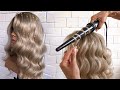 Локоны на конусную плойку | how to curl your hair