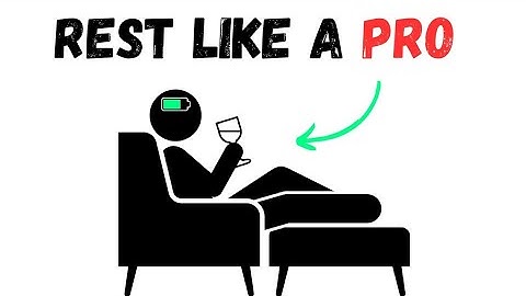 The Art of Rest: Learn to Recharge Like a pro