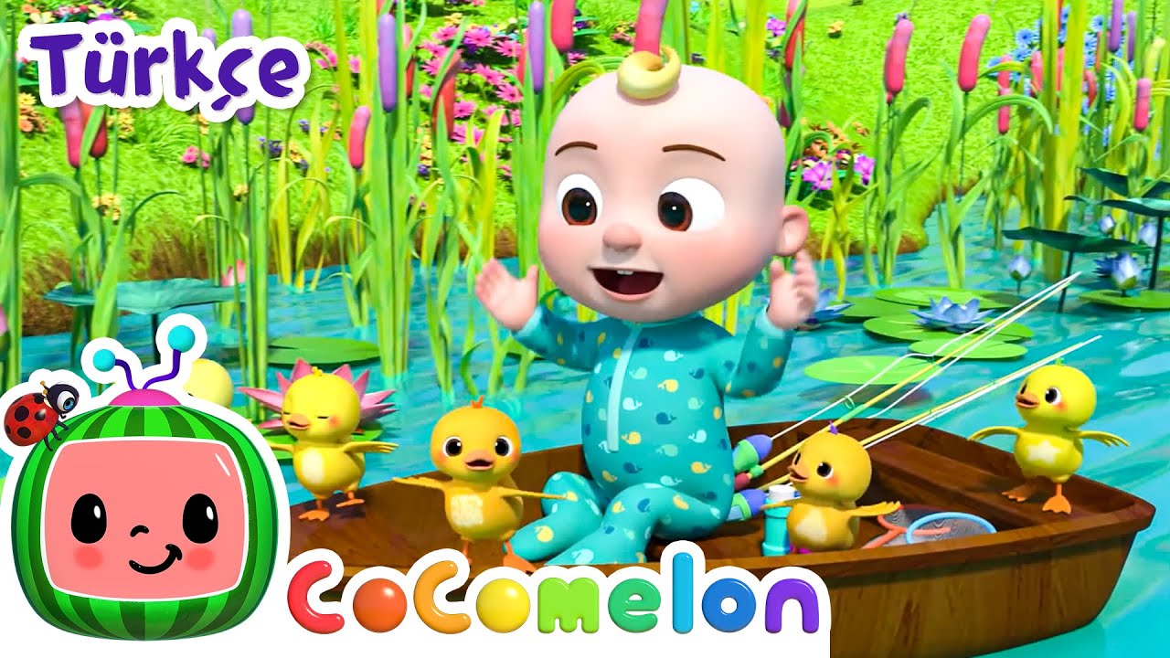 Beş Küçük Ördek | CoComelon Türkçe | Bebekler için Şarkılar | Çocuk Çizgi Filmleri