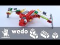 wedobots:  Spooky Bat Instructions with LEGO® WeDo™ bricks